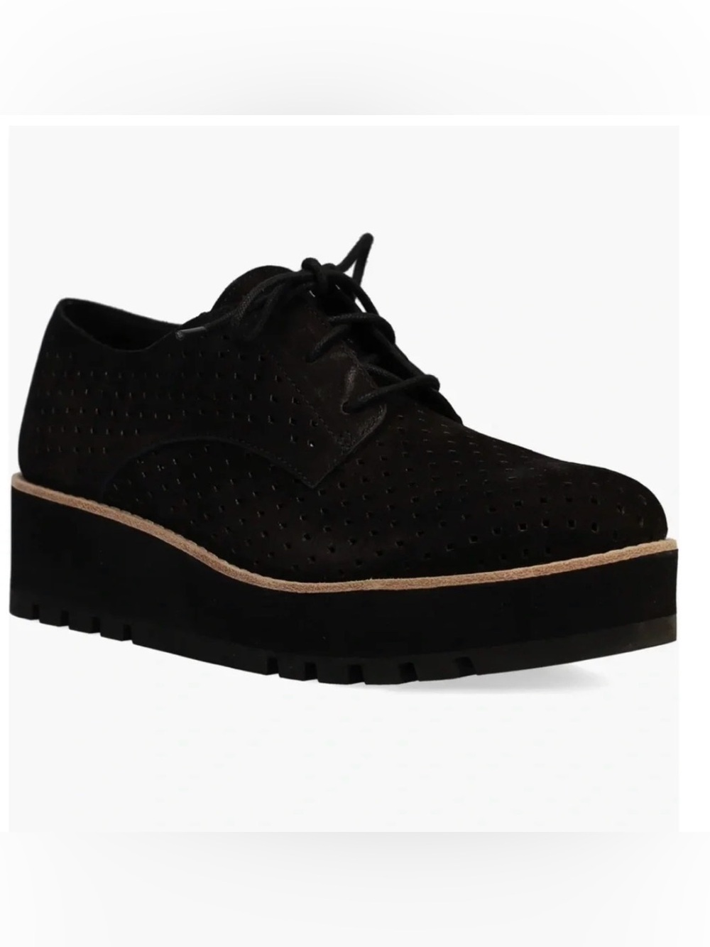 Eileen Fisher Lace-Up Platform Shoes - size 11